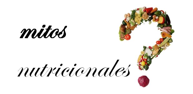 Mitos nutricionales